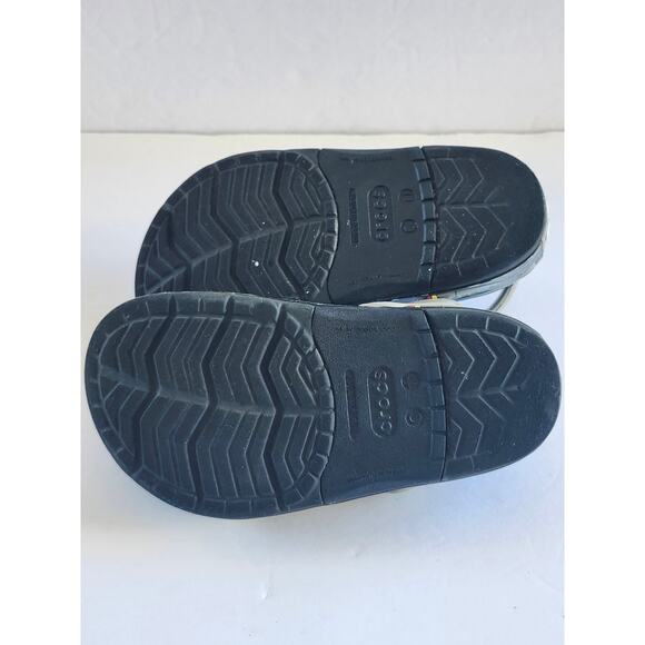 Crocs Kids Black RoboShark Slip On Clogs Shoes Kidcore Size C11 K0020 - Picture 5 of 5